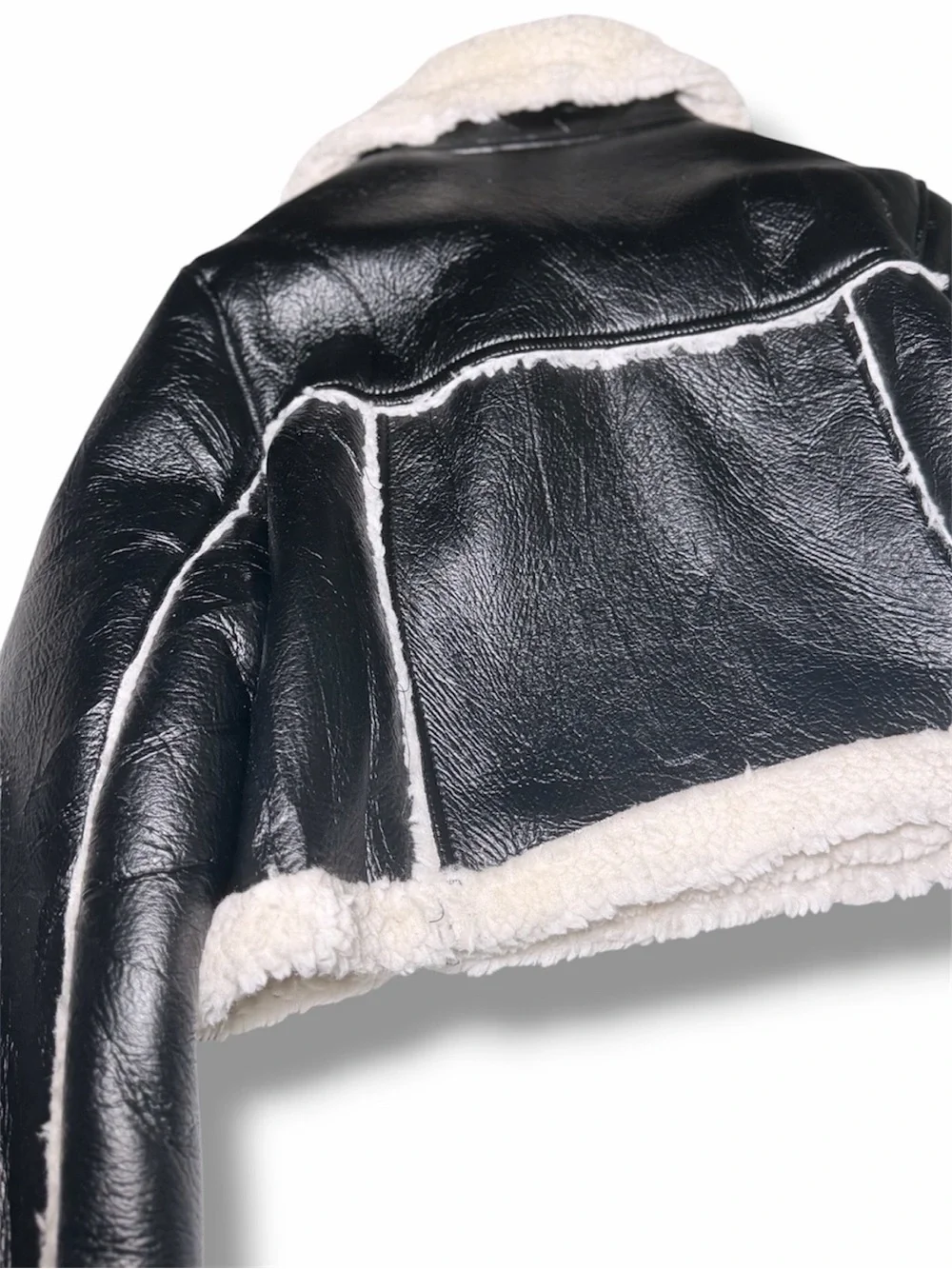 Thats So Fetch Cody Faux Leather Jacket- 6 - Picture 5 of 11